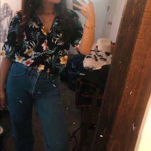 Western Hawaiian Button Up